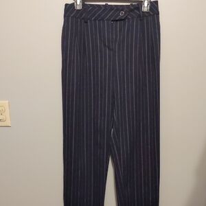 Liz Claiborne Men's Dark Blue Striped Pants